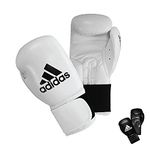 adidas | Performer Boxing Gloves for Men, Women and Kids | Intermediate Level Leather Training Gloves