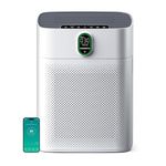 MORENTO Smart Air Purifier for home Large Rooms up to 1076 ft², Wi-Fi and Alexa compatible, Auto Mode, Quiet Mode 24dB, HEPA Filter Removes Dust, Pollen, Smoke, 1 Pack + 3 Modes