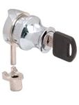 CRL Chrome Plated Cylinder Lock for
