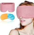 Sleep Masks (Upgraded Pink (with Gel pad))