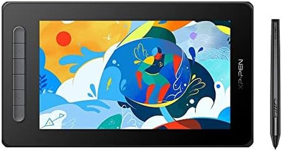 XPPen Artist 10 2nd Gen Display Tablet 10.1 inch- Pen Tablet with tilt Support, 6 Shortcut Keys, 8192 Levels of Pressure Sensitivity, X3 Elite Stylus & Fully Laminated Display - Black