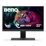 BenQ GW2283 Eye Care 22 inch IPS 1080p Monitor | Optimized for Home & Office with Adaptive Brightness Technology , Black