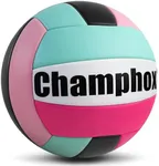 Soft Leather Volleyball Ball Official Size 5 for Teen Girls Kids Youth Beginners Team Training 2026 New Pattern for New Season Durable Volleyballs for Outdoor Indoor Play Practice Volley Ball Pink