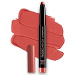 FACES CANADA Ultime Pro HD Intense Matte Lipstick + Primer - Obsessed (Red), 1.4g | 9HR Long Stay | Flawless HD Matte Finish | Intense Color | Lightweight | Smooth Glide | Primer Infused