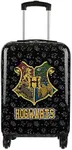 Bioworld 20 Harry Potter ABS Carry-on Luggage with PC Film, Black Crest OSFA