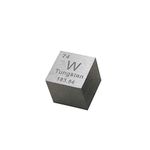 GOONSDS Tungsten Metal Cube 99.95% Engraved Periodic Table W Specimen