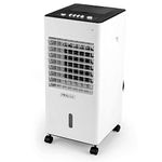 Prolectrix Digital Air Cooler - 6L Portable Air Conditioner Cooler Fan, Evaporative Air Purifier & Humidifier, 3 Speeds & Ioniser, 65W, Rotating Swing Function, Water Level Indicator, EH3187PRO