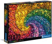 Clementoni 39594, Colour Boom Whirl Puzzle for Children and Adults - 1000 Pieces, Ages 10 years Plus