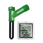 ECOWITT WH0291 Soil Moisture Tester Plant Soil Moisture Sensor Meter with Digital LCD Display for Garden Lawn Potted Plant Care Indoor Outdoor Pairing with GW1100 868MHZ