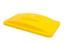 Rubbermaid Commercial Products FG268888YEL, Handle Lid - Yellow