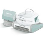 Poolmate Hydro 4 SE Wired Robotic Pool Cleaner, 150W, 180μm, Class Basket Filter with Climbing Walls and Floors, Ideal for Inground Pools up to 40 Feet Long