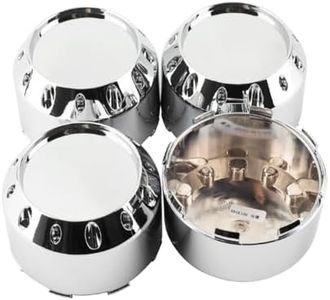 GTownWorks 105.5mm 4.15in Wheel Center Caps for KMC XD Wheel Wheel Center Hubcaps 4 Pack Chrome Center Cover Replacement for Rim