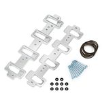 PQY Rectangle Intake Manifold Adapter Plates For LS1 Cathedral Port Cylinder Head to LS3 LSA ZL1 CTS-V