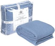 HILLFAIR 100% Combed Cotton Blanket