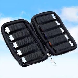 Flash Drive Storage Bag - Durable chloroprene Rubber Storage Box Suitable for USB Hard Drive Storage Cards