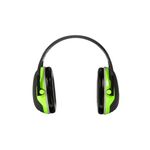 3M Personal Protective Peltor X4A Noise Protection, NRR 27 dB, Construction, Manufacturing, Maintenance, Automotive, Woodworking, Heavy Engineering, Mining, Chartreuse, over-the-Head Earmuffs