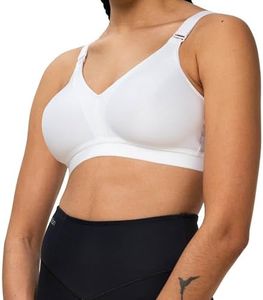 Triumph Triaction Wellness N Sports bra non-wired Femme, WHITE, 90E