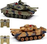 Fistone RC Battle Tank Set, 1/24 Sc