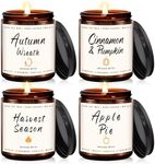 Fall Candle Set | 4pack Fall Scente