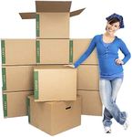 Large Moving Boxes Pack of 12 with 