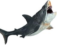 Large Shark Toys Megalodon 27CM, Re