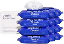Coterie Baby Soft Wipe for Sensitive Skin, Hydrating Moisturizers and Emollients, Made with Cotton, Plant-Based & Plastic-Free Fibers, Hypoallergenic, Clean Gentle Baby Essentials, 12 Pack, 672 Count