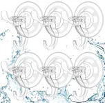 Goabroa Suction Cup Hooks, 6 Pack C