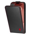 TORRO Flip Case Compatible with iPhone 15 Pro Max – Premium Leather Wallet Case with Card Slots (Compatible with Official MagSafe Chargers) - Black