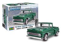 Revell 85-7210 '65 Chevy Stepside Pickup 2N1 Scale 1:25 148-Piece Skill 4 Plastic Model Building Kit