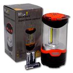 Minder Walk-Safe Super Beam High Powered LED Lantern for Walking Hiking Camping etc (Battery Powered (with batteries))