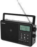 Retekess TR638 Portable Radios AM FM,Digital Shortwave Radio,Adjustable Brightness Display,External Antenna Jack,USB/TF,Bluetooth Radio for Home