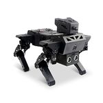 XiaoR Geek Bionic Robot Dog Kit with Graphical Programming Module, Ultrasonic Infrared Obstacle Avoidance, LED Lights, 12 DOF Metal Mechanical Pet, Teen Adult ESP32 Education Project(Expansion Kit)
