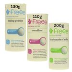 Doves Farm Gluten Free Baking Bundle, Bicarbonate of Soda, Baking Powder, Cornflour
