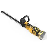 Hedge Trimmer Cordless for Dewalt 20V MAX Battery (No Battery), 20 inch Electric Bush Shrub Edge Trimmer, Brushless Motor, Powerful & Lightweight, 4.4LBS