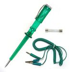 nitya Automotive Circuit Tester, Automotive Electric Tester DC 6V 12V 24V Green Yellow Test Pen Pencil Light Bulb Voltage(??)