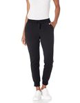 Amazon Essentials Women's Fleece Jogging Trouser (Available in Plus Size), Black, M