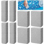 LFUTARI 8 Pcs Pools Pumice Stone - Pool Cleaning Blok Swimming Pumice Pool Tile Stone for Pools & Spa Tile, Grout & Concrete Cleaning (8Pcs)