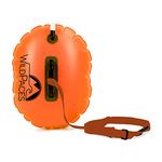 WildPaces Swim Buoy Safety Tow Float Dry Bag – 28 Litre, Tow Floats for Open Water Swimming, Kayaking, Rafting, Camping, Triathlons, and Other Open Water Adventures