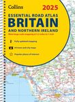 2025 Collins Essential Road Atlas Britain and Northern Ireland: A4 Spiral (Collins Road Atlas)