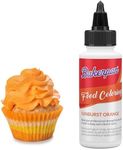 Bakerpan Sunburst Orange Gel Food Coloring for Baking, Orange Food Coloring for Royal Icing, 2 Ounce Food Dye Coloring for Baking and Frosting (Made in USA)