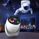 3D Galaxy Projector, AIRIVO 3D Dynamic Star Projector with 90 3D Scenes, Planetarium Projectors with Bluetooth Speaker, Night Light for Room Decor, Kids Adults, Christmas Gift