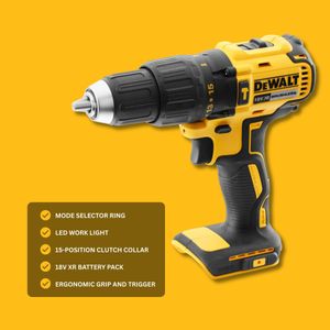 DEWALT XR 18V Brushless Combi Drill – Cordless Power Tool