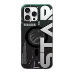 Akio Youngkit Interstellar Journey Matte Back Case Cover for iPhone 16 Pro Compatible with Magsafe | Frosted Four Corner Airbag Anti Fall Frame | Camera Protection Module