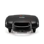 Prestige 800W Sandwich Maker (PSMFD 01)| Black | Heat Resistant Bakelite Body|Non-Stick Coating | Power Indicators | Oil Free Toasting