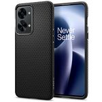 Spigen Liquid Air Back Cover Case Compatible For OnePlus Nord 2T 5G (TPU | Matte Black)