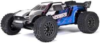 ARRMA Vorteks Mega 550 2WD RC Car 1/10, Stadium Truck, Over 30 km/h, Upgradable, Includes Accessories, Blue, ARA3205T1