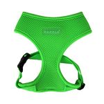 Puppia Authentic Puppia Neon Soft Harness A, Green, Large