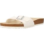 Birkenstock Madrid, Unisex-Adults Sandals Sandals, White (Weiß), 5 UK (38 EU)