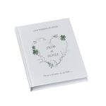 Personalised Wedding Planner Organiser Book Engagement Gift With Green Clover Heart