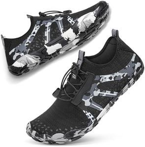 ATHMILE Hiking Barefoot Water Shoes for Women Men Beach Swim Aqua Pool River Quick Dry Athletic Wide Toe Outdoor Sport Kayaking Boating Rock Climbing Yoga Lake